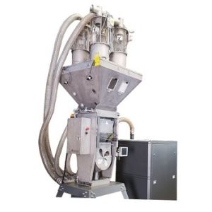 Granular Raw Material Feeder Gravimetric Mixer In Extursion