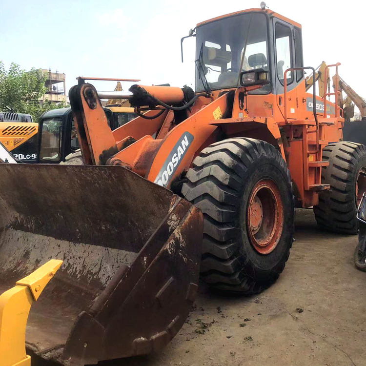 Good Condition Doosan DL 503 Loader Made in Korea Used in Shanghai 5 Ton Rated Load