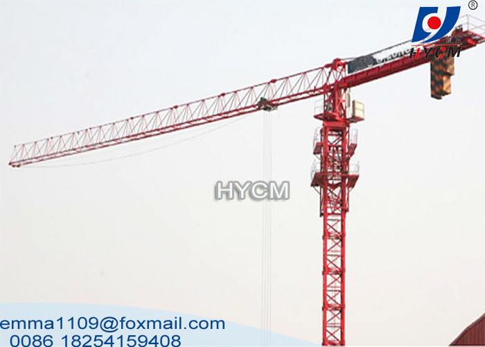 QTP5515 Construction Tower Cranes Topless Types Of Power Line