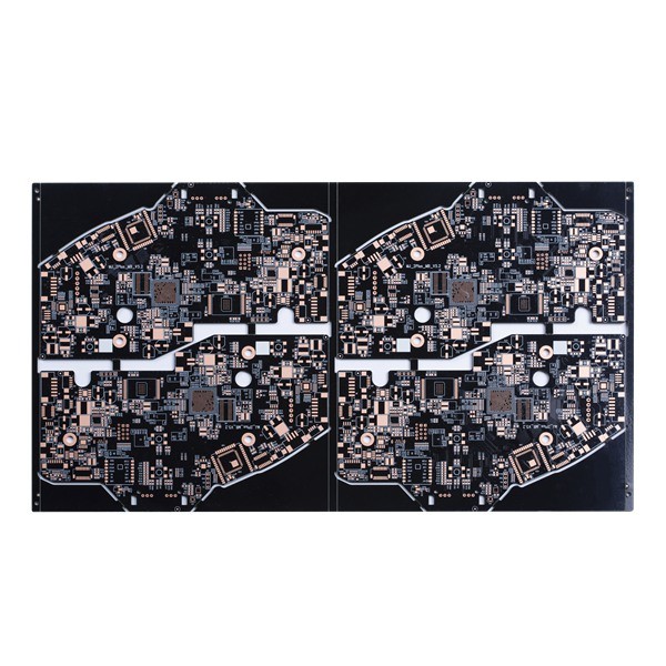 4L Rigid Multilayer Printed Circuit Board Black Solder Mask with OSP Oxidation Film