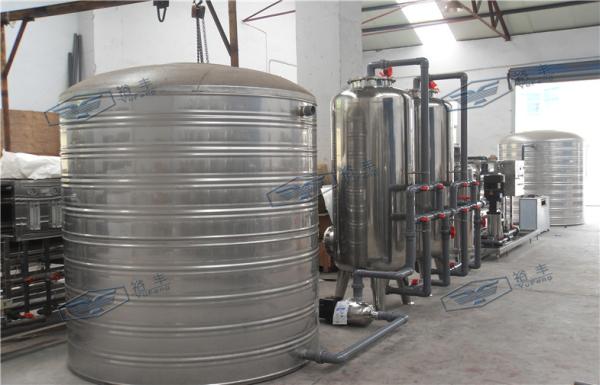 RO Drinking Water Treatment System Stainless Steel 3000L Per Hour
