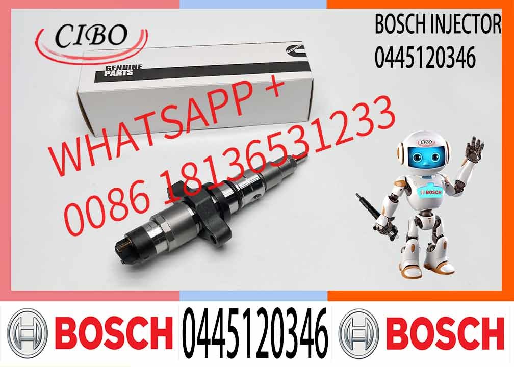 Fuel Injection Pump Parts 0445 120 346 Auto Injector 0 445 120 346 Injector Assy Fuel 0445120346