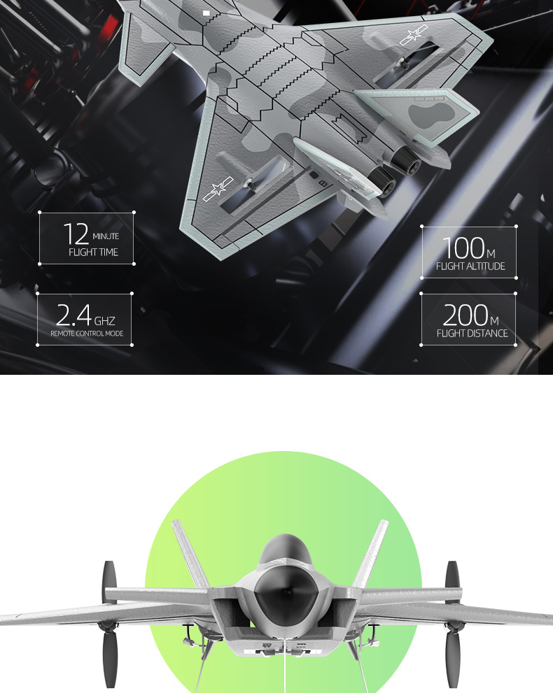 90 Minutes Charging Time Glider Foam Airplane 4 Aircraft Model Remote Radio Control Fighter Toys with and Direct Supply