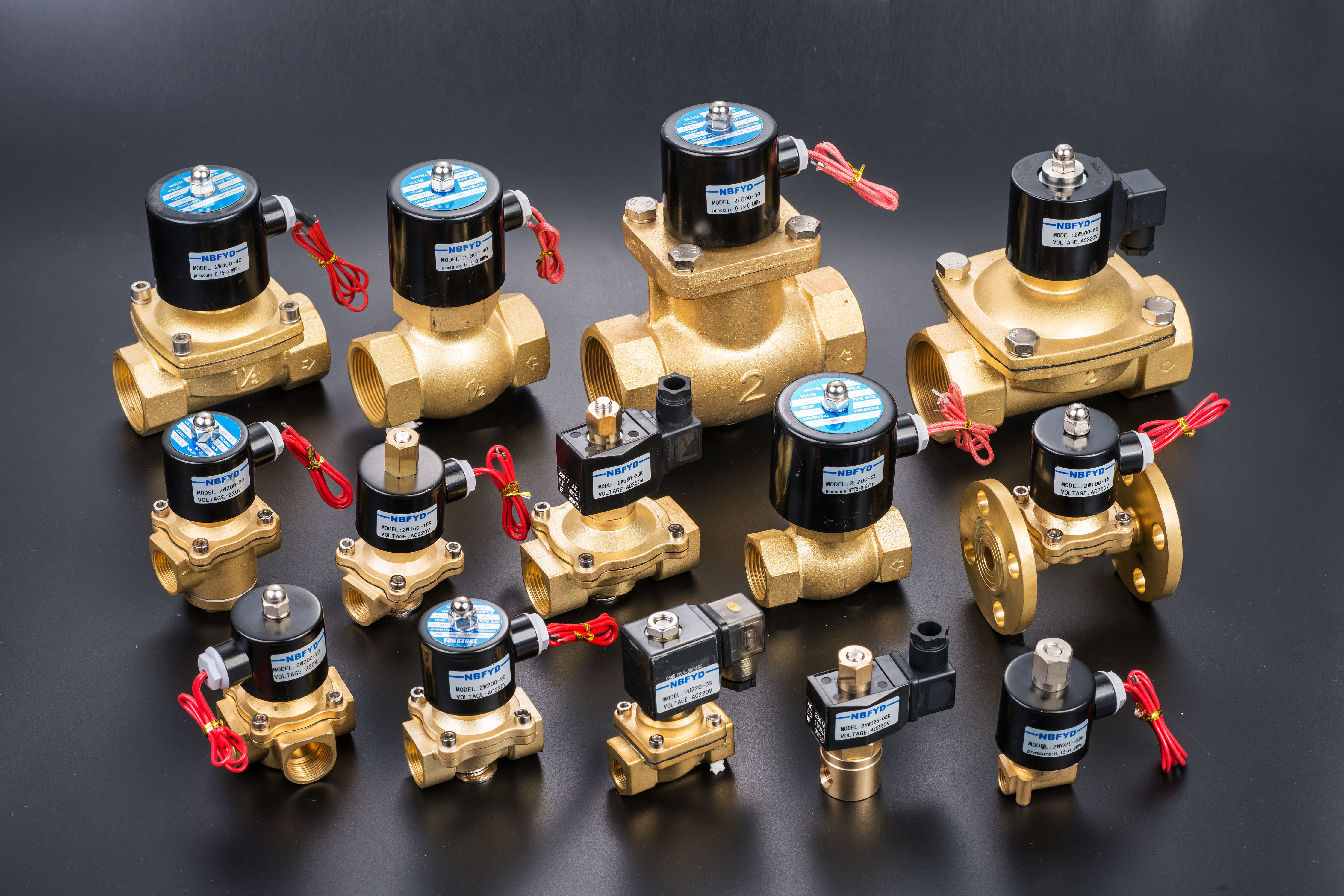 2 Way Brass Solenoid Valve LPG Propane Natural Gas Butane Gas Airsteam