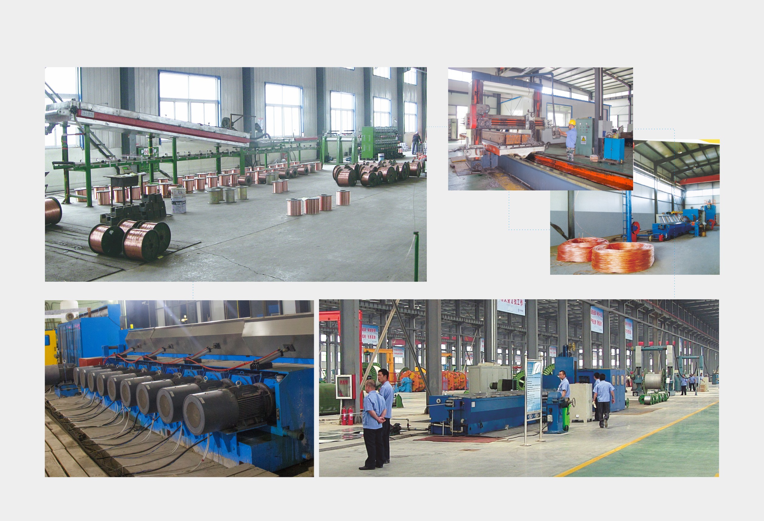 11 dies Copper Rod Break Down machine (RBD) Exported to Brazil