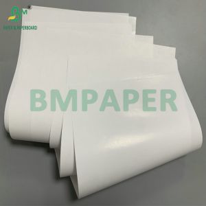 Smooth Good Printability 75gsm 80gsm C1S Glossy Coated Paper For Self-adhesive
