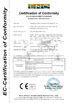 Henan Wonwell Technology  Co.,Ltd. Certifications