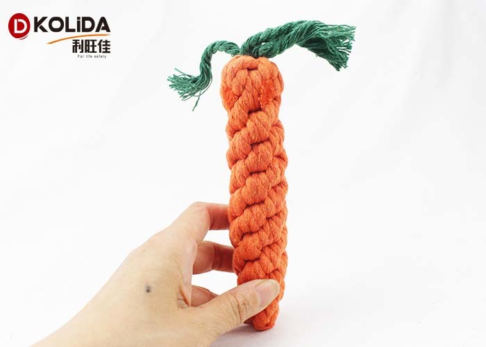 Boredom Puppy Chew Toy Orange Color For Small Pet Dental Teething