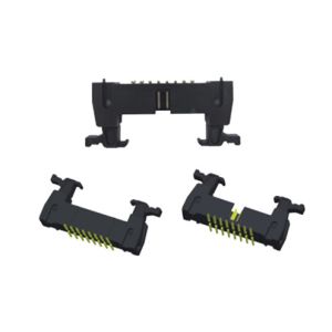 Dual Row H12.95 SMT 2.54 Mm Pin Header Waterproof Right Angle