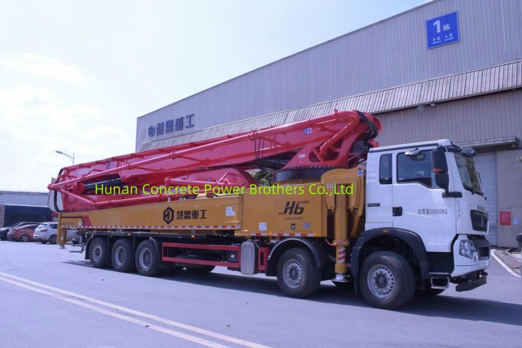 New 75m Concrete Pump Truck Truck Mounted Pump
