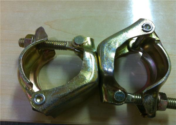 Construction Scaffolding Joint Coupler Fittings Fixed Swivel Pressed Double