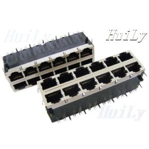 China RJ45 Transformer 2X6+LED EMI 100BASE on sale