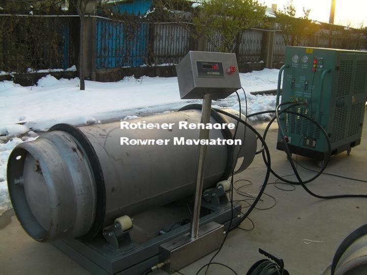 R134a R32 Refrigerant Gas Recovery Unit Ac Recharge Machine ISO Tank Vapor 10HP Recovery Charging Machine