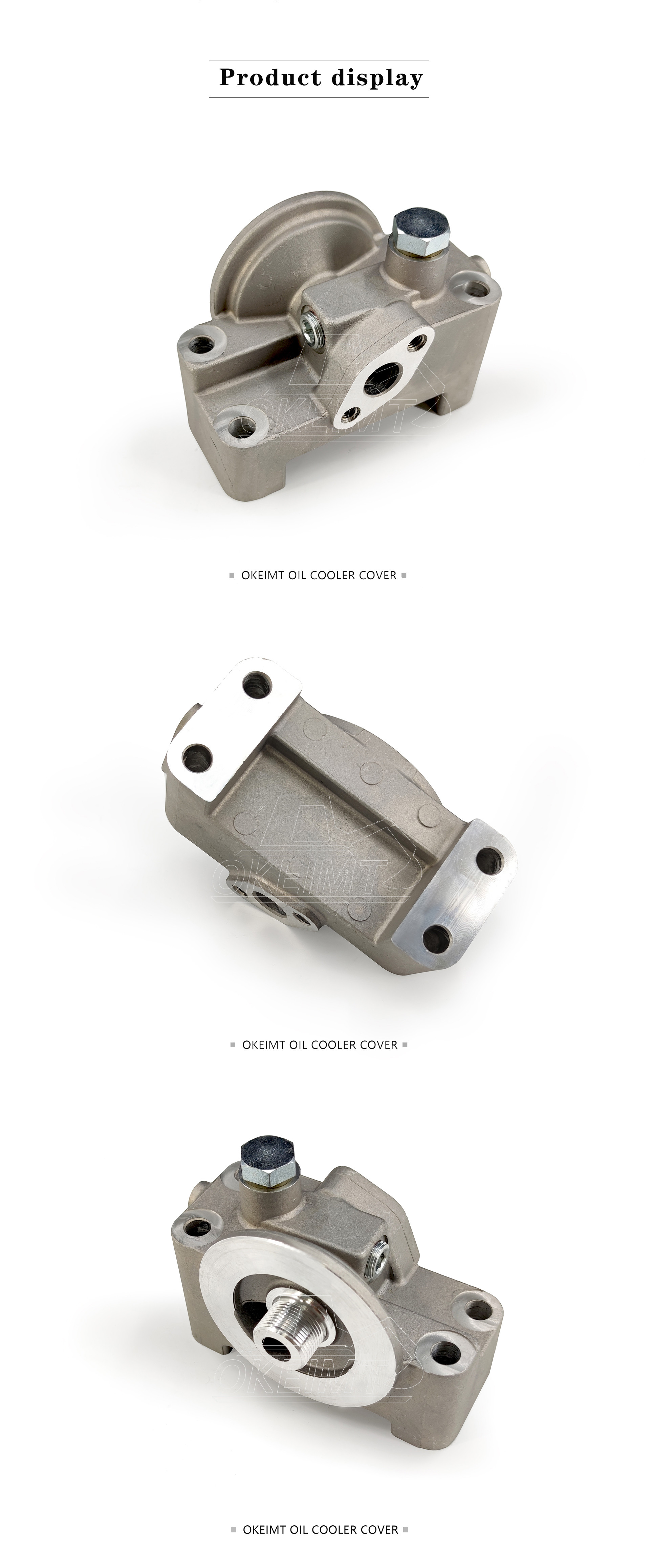 65.05503-5053 Remote Filter Head DH220-7 DB58 Doosan Engine Parts