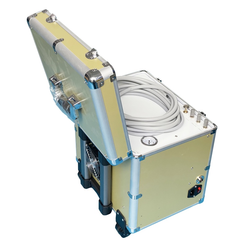 Mini Suitcase Design Vet Dental Operation Unit 3 Color Factory Pet Dental Treatment Machine