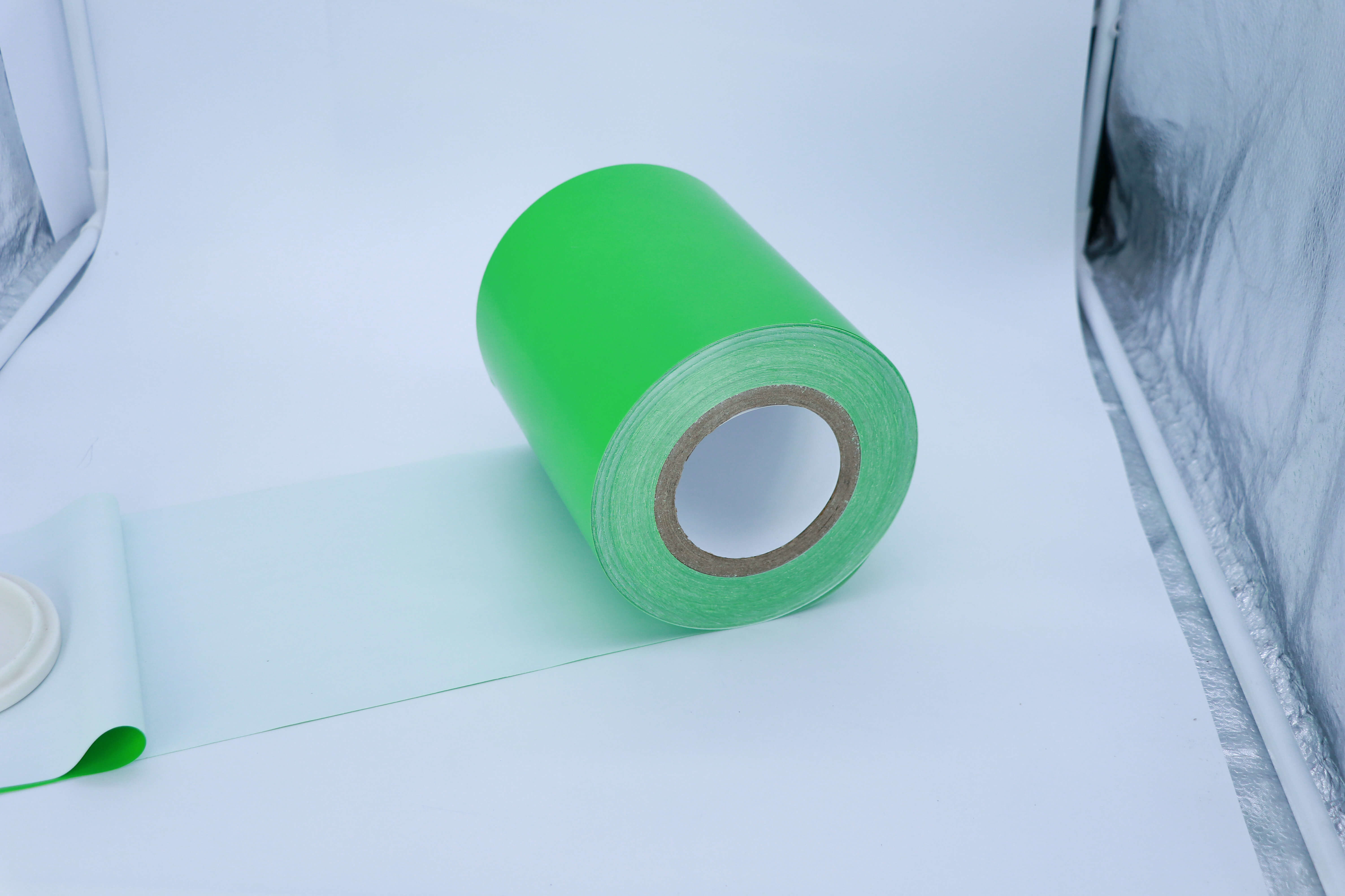 Green 100 Micron 0.1mm High Density Polyethylene Film