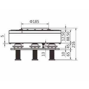 Customized AGV Lifting Mechanism Load 500KG AGV Lifter Rotatable