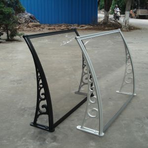 China Long-Lasting Polycarbonate Solid Sheet Awning with Resistance to Yellowing Cracking and Fading PC Canopy on sale