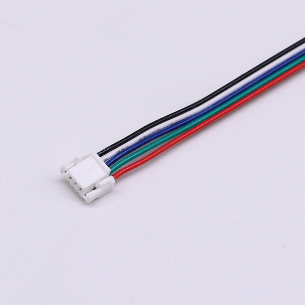 5Pin Flexible Rgb Rgbw Cable Connector For LED Strip Lights Female Led Strip Connector Clip Cable Extension Wire