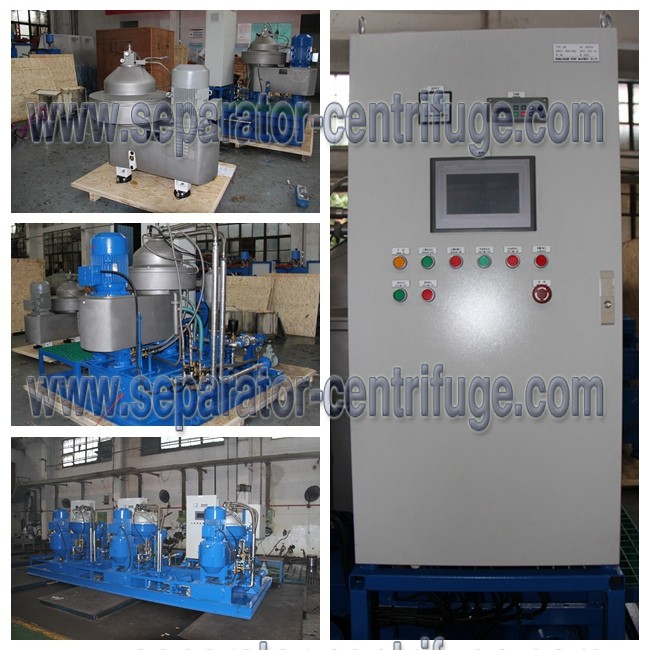 Vertical Centrifugal Separator Disc Stack Oil Clarifying Machine