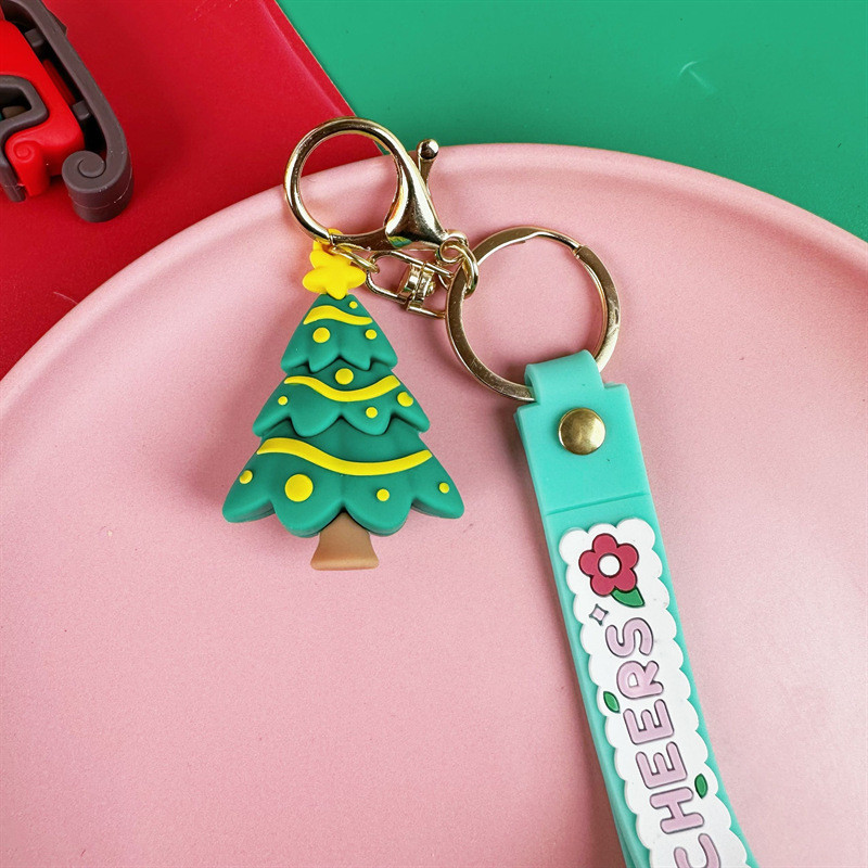 Soft Purse Keychain And Cute Car Keychain Pendant Silicone Stationery Car Key Pendant