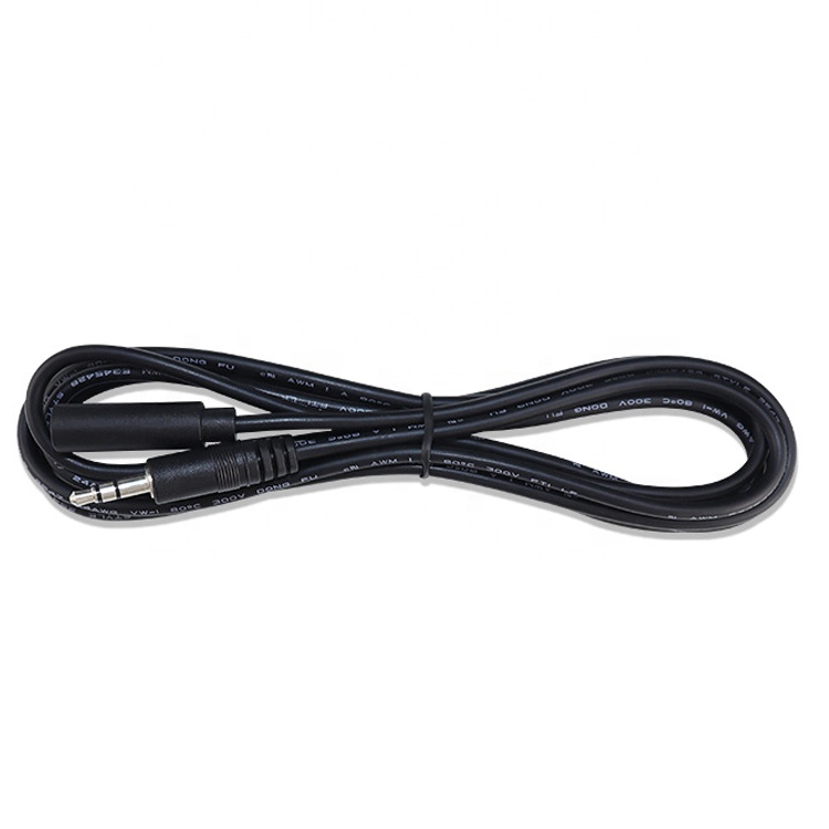 1m 3m 5m 3 Poles Trs Male to Female 3.5mm Audio Jack Cable