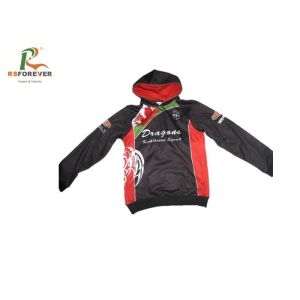 China Polyester Crop Top Hooded Sweatshirt Jacket With 3D Sublimation Printing on sale
