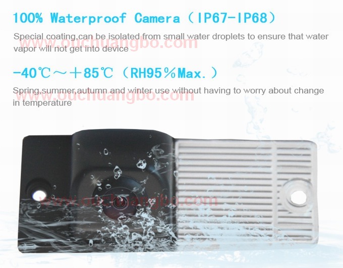 Ouchuangbo Special backup night vision waterproof camera Kia Sportage /Carens OCB-T6876