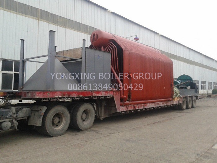 Small steam boiler and coal steam boiler and heating boiler equipped with baltur burner for hotel