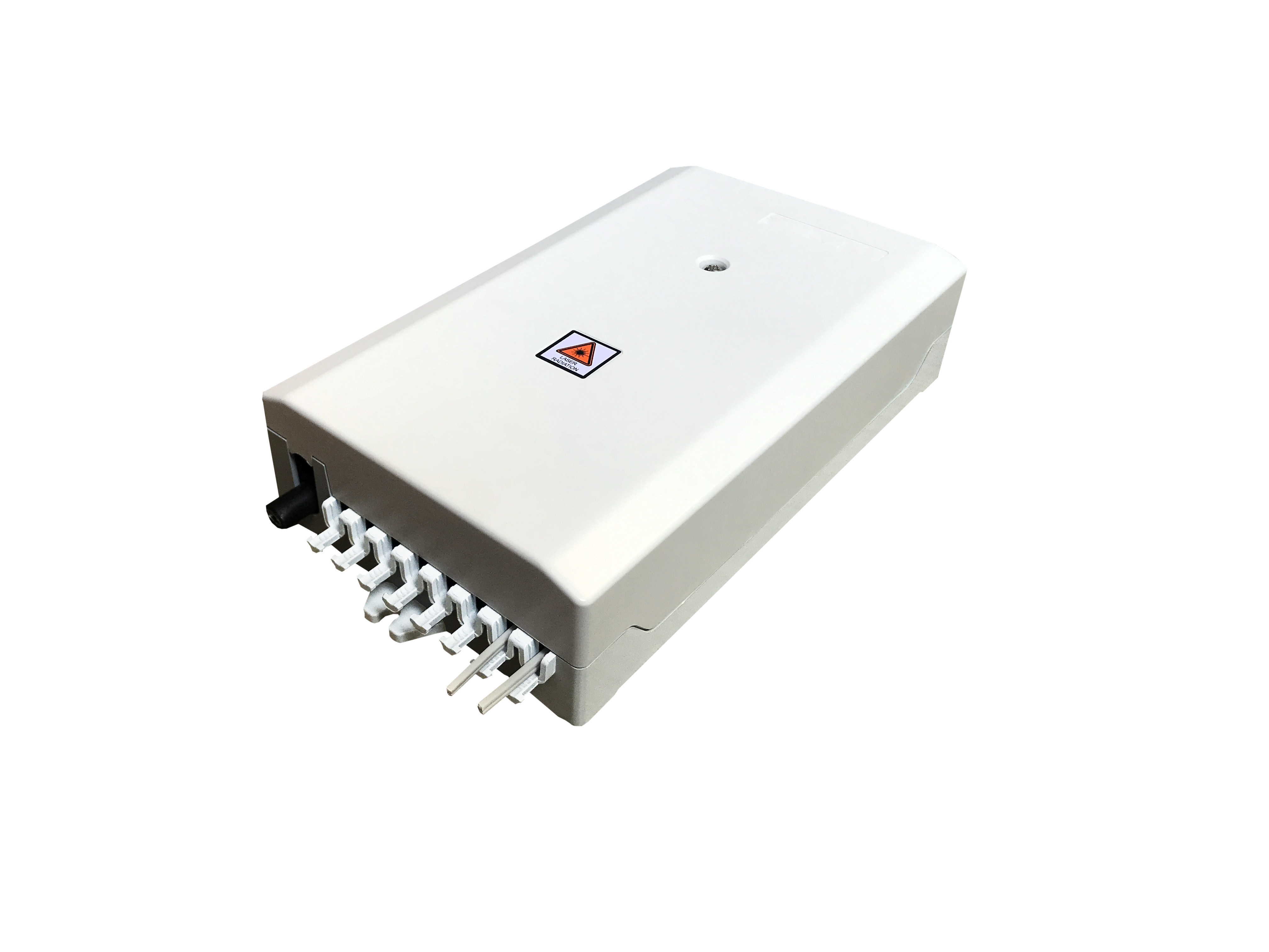 GFS-8ZT-2,fiber distribution box,splitter box,Max Capacity 8 cores,,size 235*126*52mm, Material: PC+ABS,IP 65