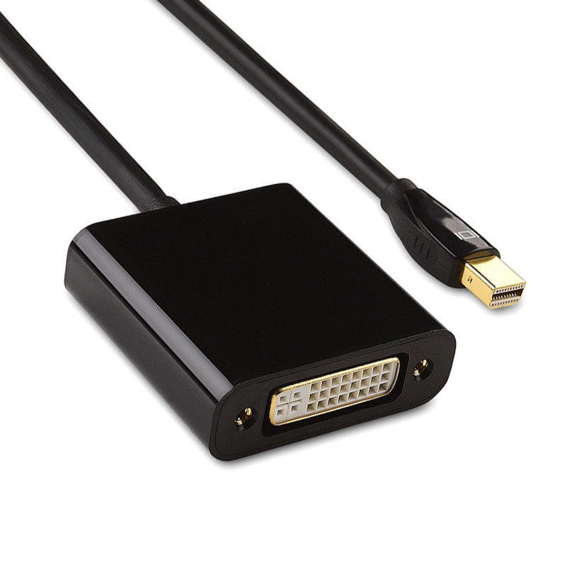 HD Mini DisplayPort to DVI Adapter LVDS CABLE Connector Assembly ROHS