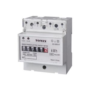China Class 1 Accuracy Single Phase Two Wire Analog Din Rail Energy Meter with Pulse Output on sale China Class 1 Accuracy Single Phase Two Wire Analog Din Rail Energy Meter with Pulse Output on sale