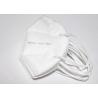 Buy cheap White Disposable KN95 Mask Non Woven 3 Ply Dust Mask High Breathability from wholesalers