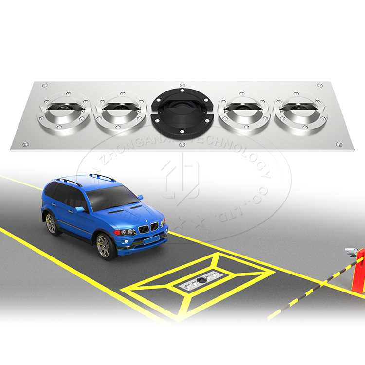 Durable Airport Security Scanner Vehicle Inspection System With Car Plate Recognition
