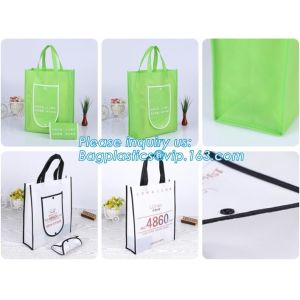 High Quality Custom Printing Recyclable Laminated PP Non Woven Bag, Customized