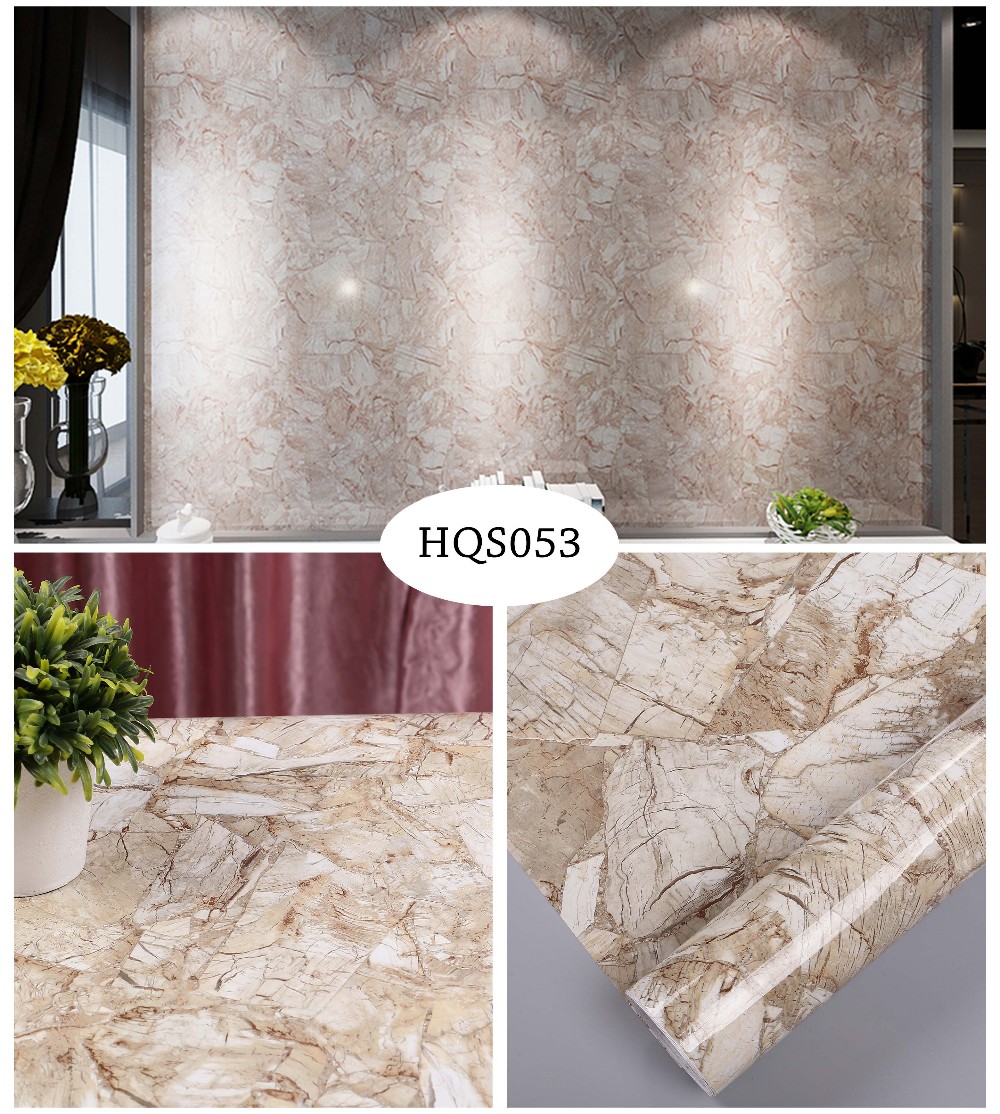 Anti-Static Self Adhesive 3D Wall Paper Peel and Stick Wallpaper Waterproof for Living Bedroom Room 0.61M*10M Roll Size
