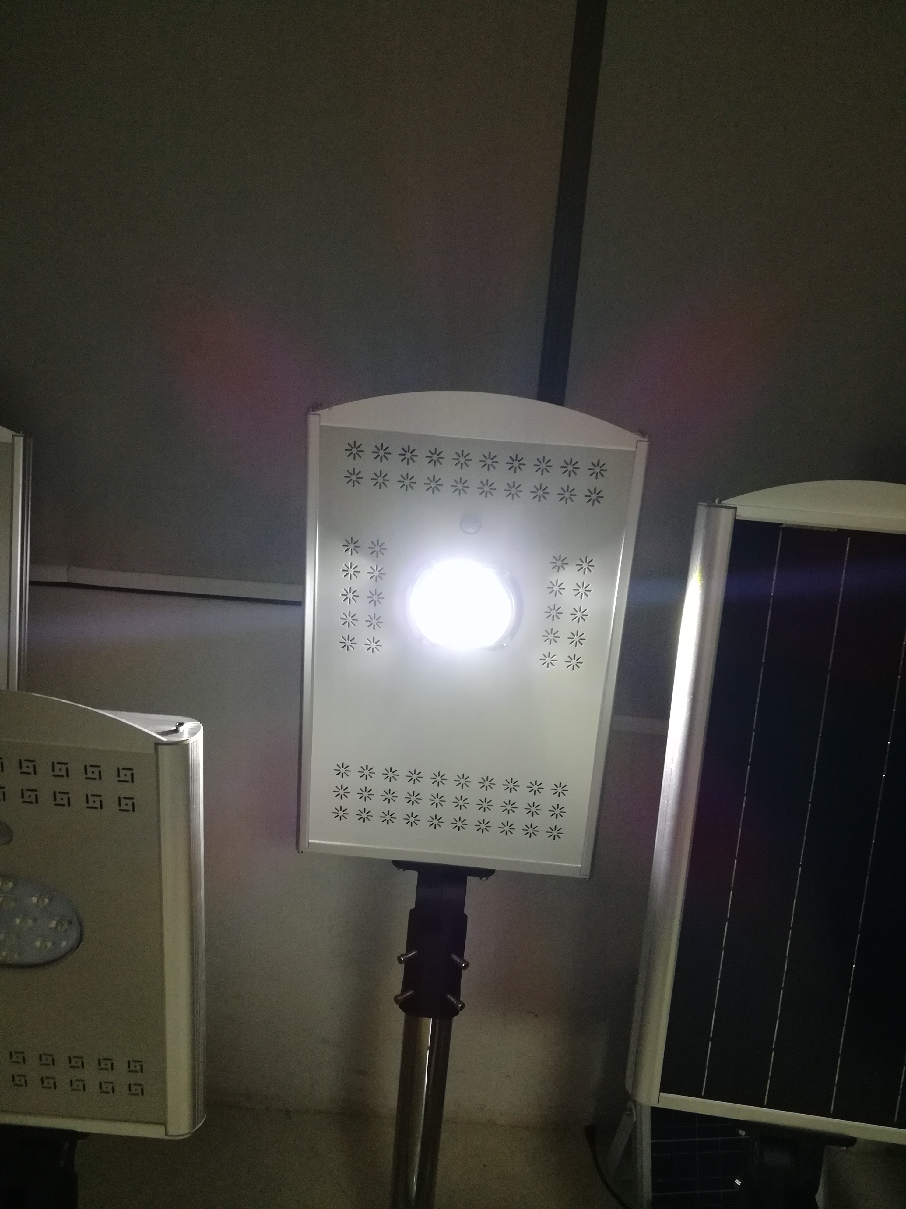 Solar street lighting LED power light 12w 12v 8Ah aluminium alloy Solar street lights manufactory