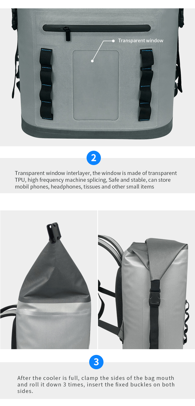 OEM ODM Heavy Duty Backpack Cooler Flexible Water Resistant For Outdoor