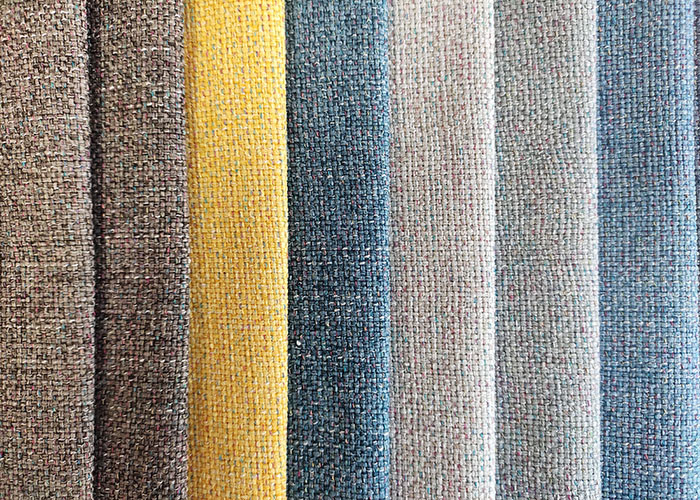 Colorful Eco Friendly Upholstery Fabric 100% Polyester Sofa Furnishing Fabric