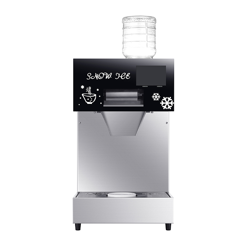 400*580*660mm 68kg LZ-520 Type Snow Ice Maker 220kg 24Hours Commercial Edible Machine