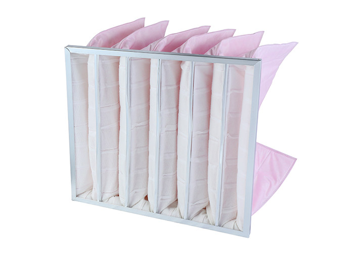 3 4 5 Pocket Air Filter Pocket F7 F8 100-250Pa Final Resistance