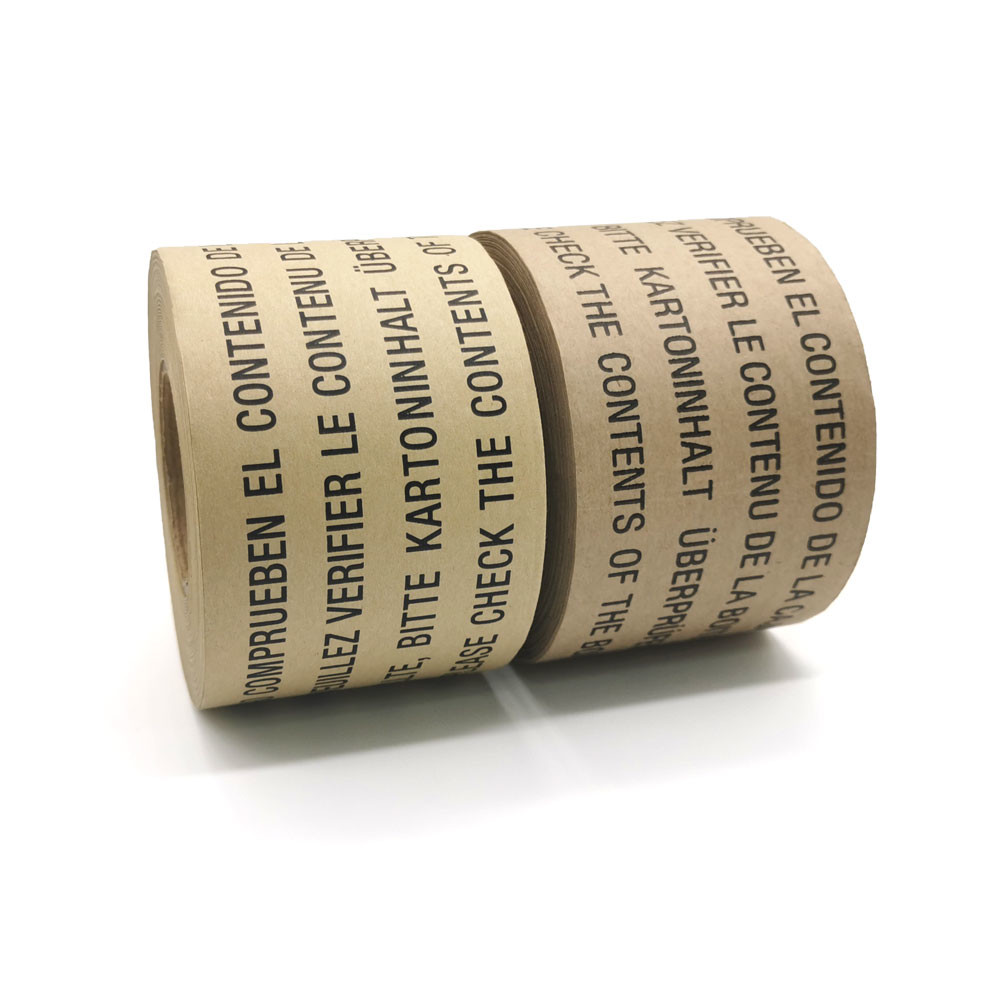 Writable Kraft Flatback Paper Tape For Writing And Markings On Reused Boxes