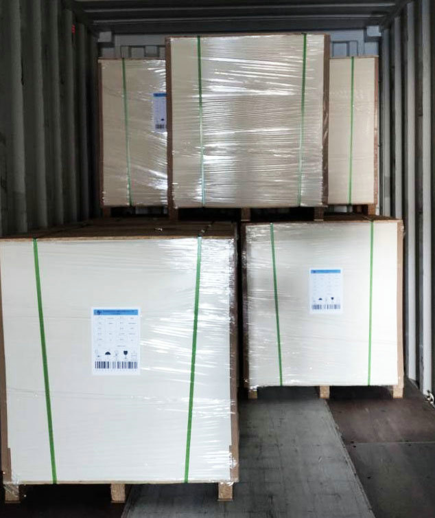 Water Absorbing Paper Sheets 0.5mm 0.7mm Thick Natural Wood Pulp White Cardboard 