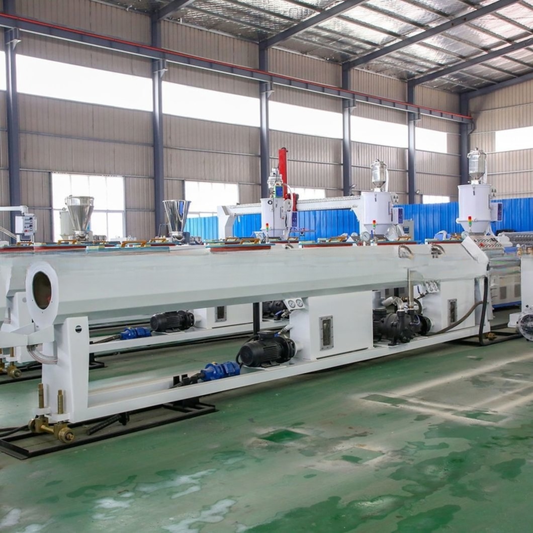 Water Supply HDPE / PVC Pipe Extrusion Machine
