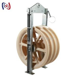 Transmission Line Helicopter Bundled Conductor Stringing Pulley Block