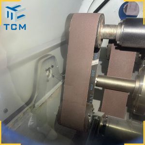 Rods Mechanical Wire Buffing Machine Automatic Polishing Machine