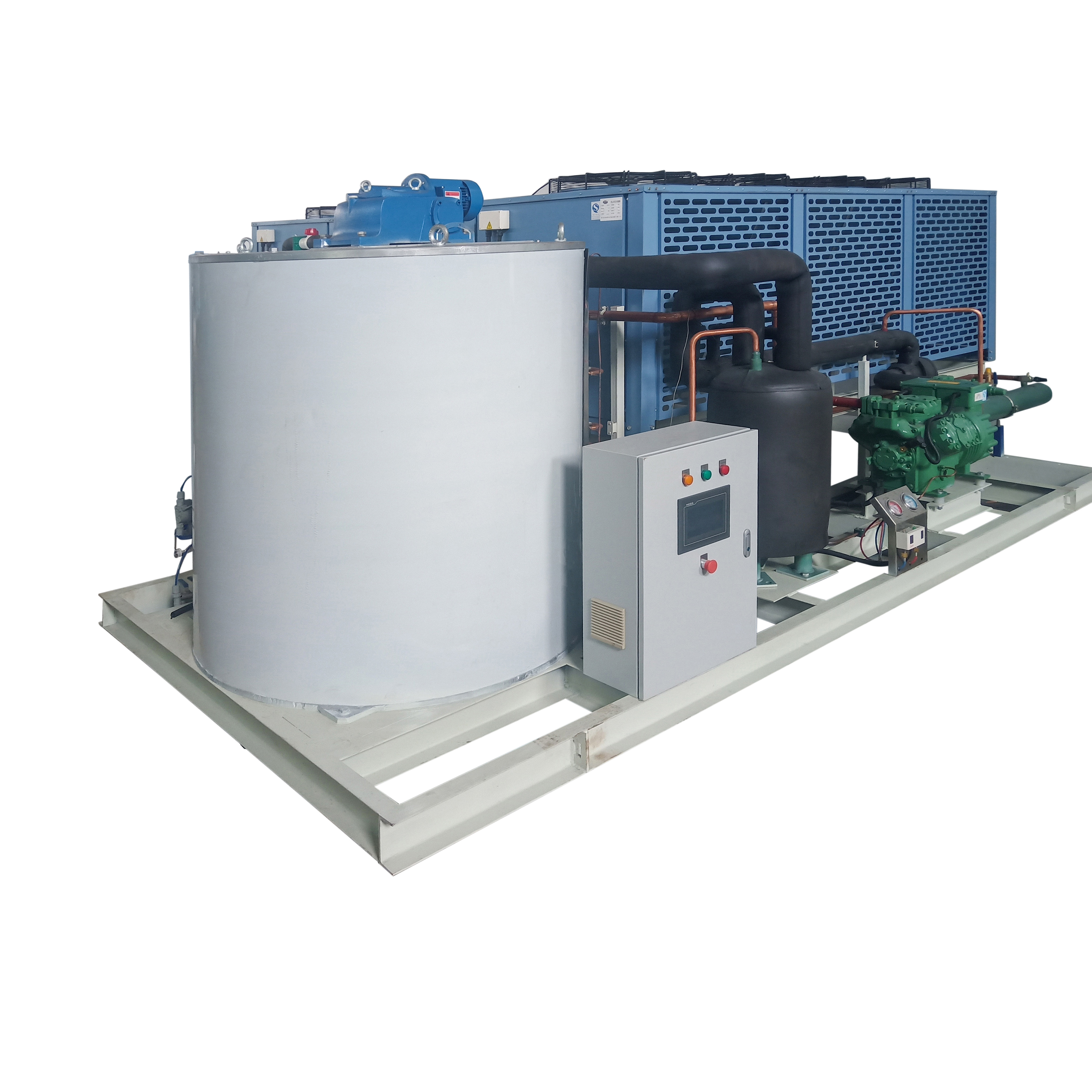 Full Automatic 25T/H Freshwater Flake Ice Machine 380V