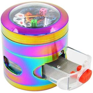 Sharp Teeth Abrader 4 Chambers Herb Spice Grinder