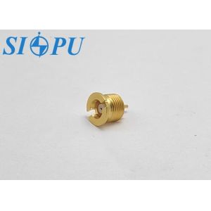 China MCX Female RF Coaxial Connector – Microstrip, Threaded Mount on sale