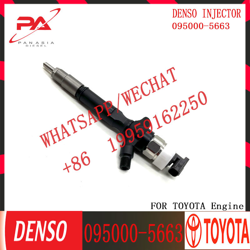 high quality diesel engine Fuel common rail injector 095000-5663 23670-39095/39096 23670-30050